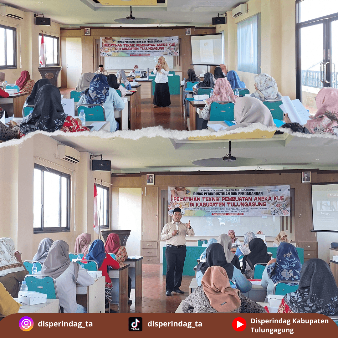 Kegiatan Pelatihan Teknik Pembuatan Aneka Kue di Kabupaten Tulungagung