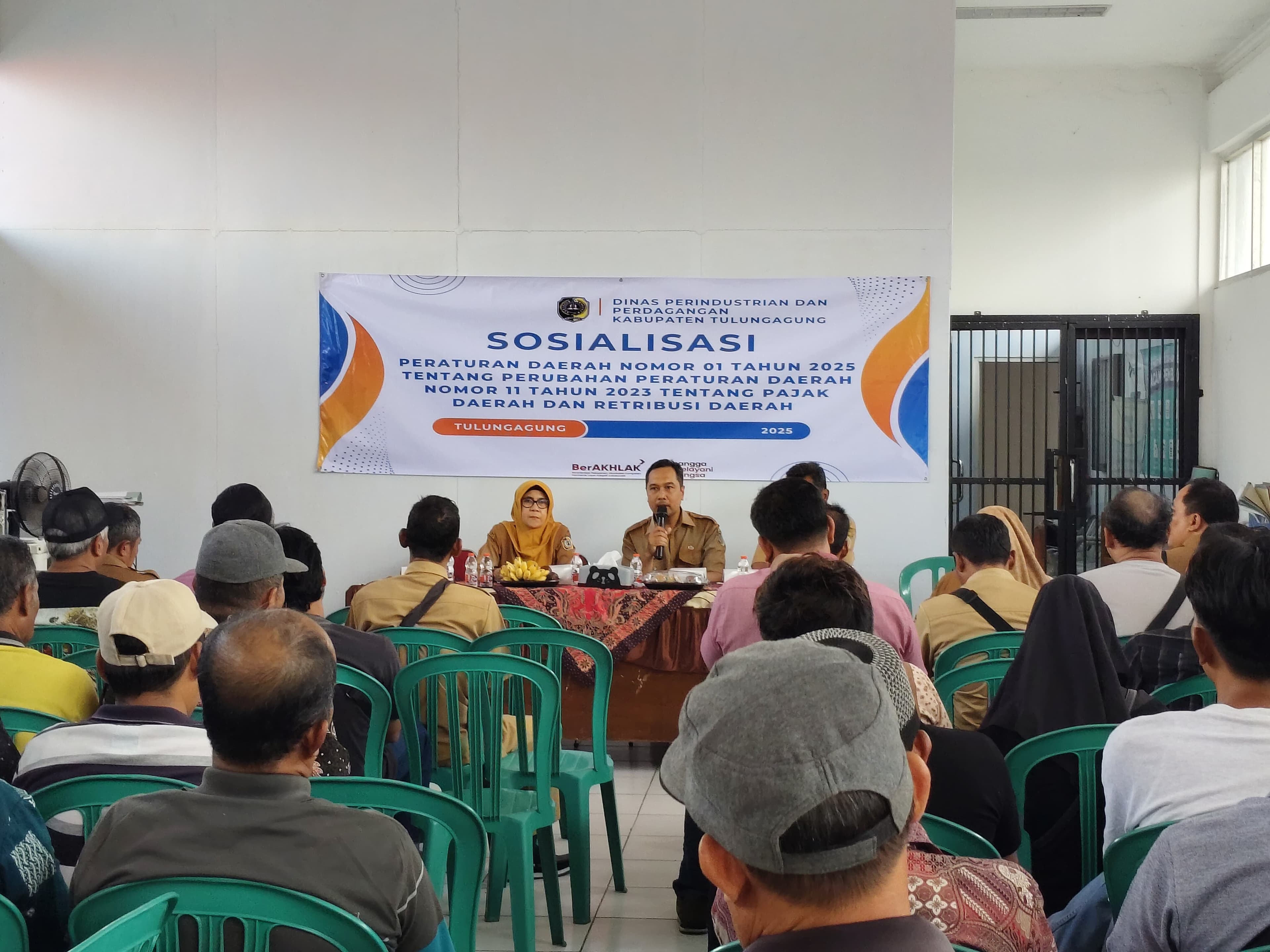 Sosialisasi Peraturan Daerah Nomor 01 Tahun 2025 Tentang Perubahan Peraturan Daerah 11 Tahun 2023 Tentang Pajak Daerah Dan Retribusi Daerah